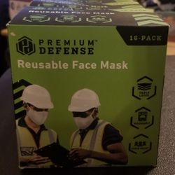 Premium Defense Reusable Face Mask 4 Boxes 