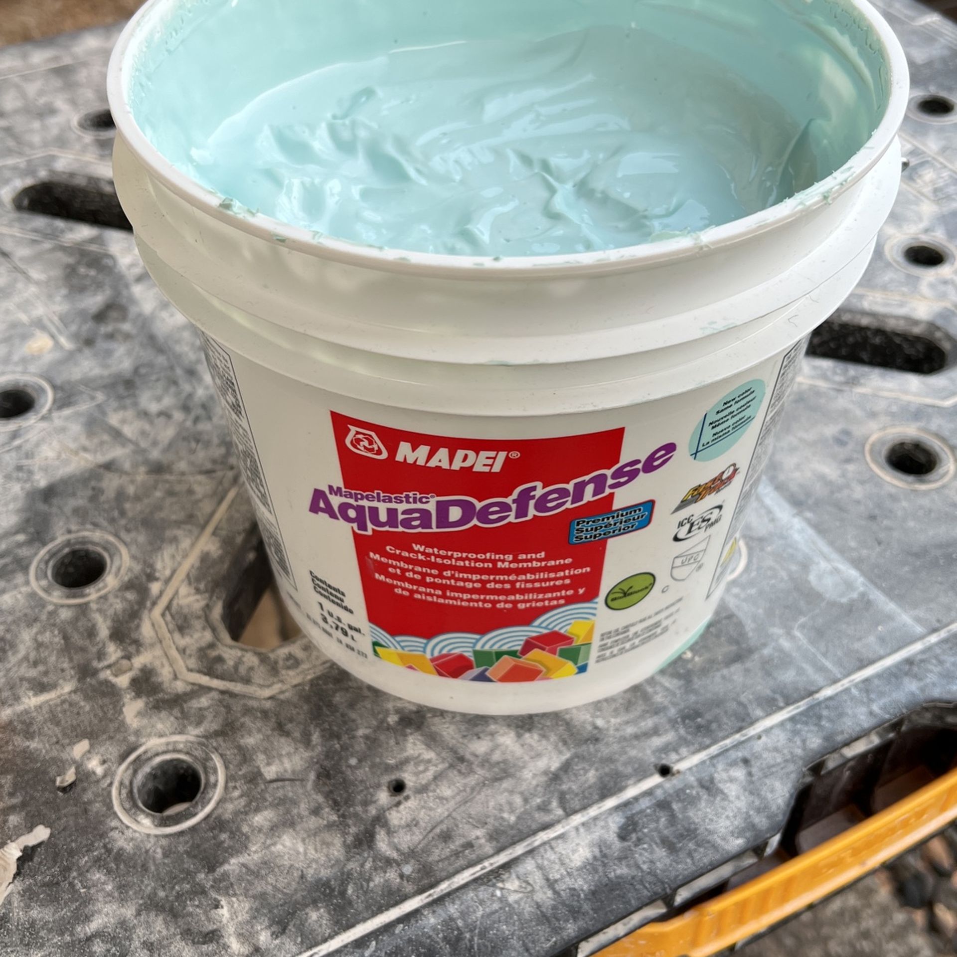 3/4 Gallon Of AquaDefense Paintable Waterproofing