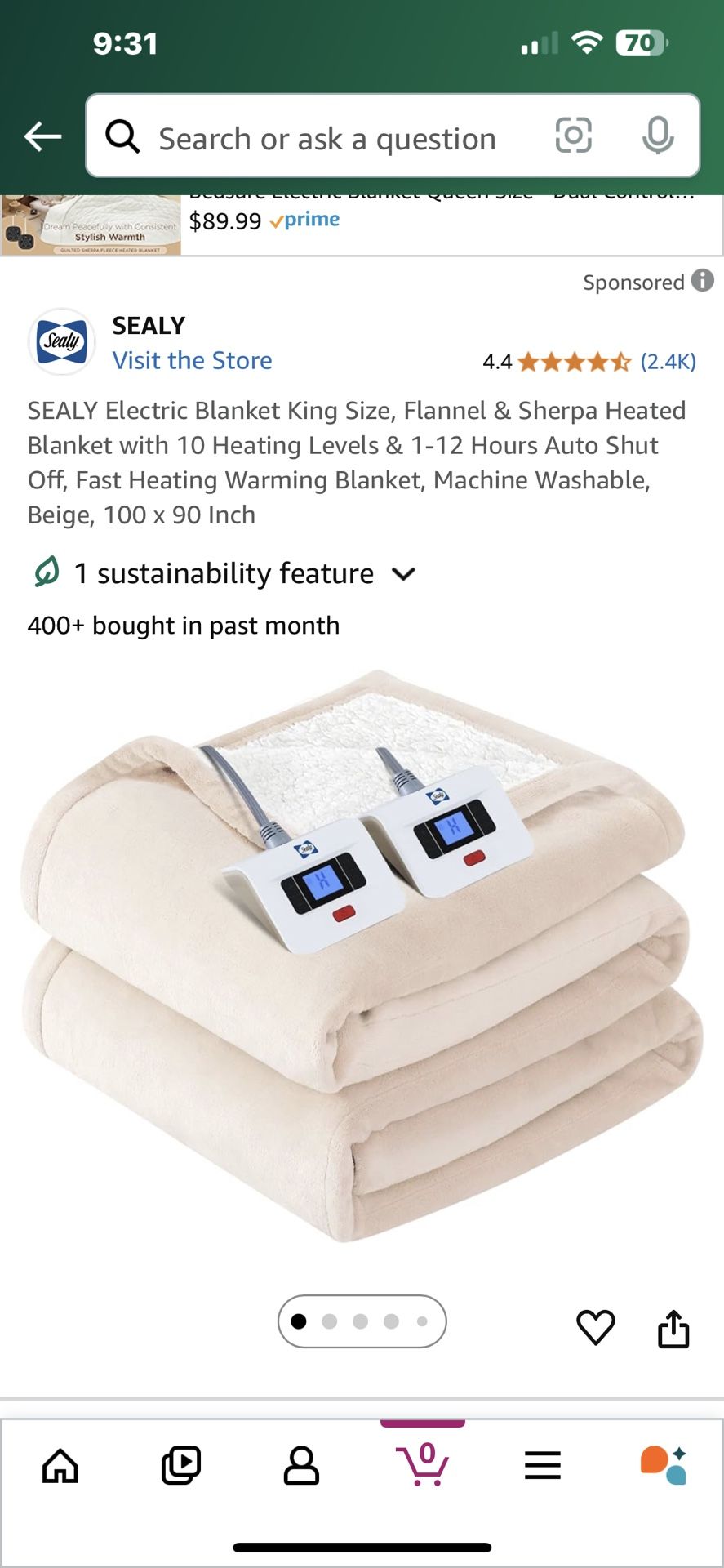 Brand New Heating Blanket