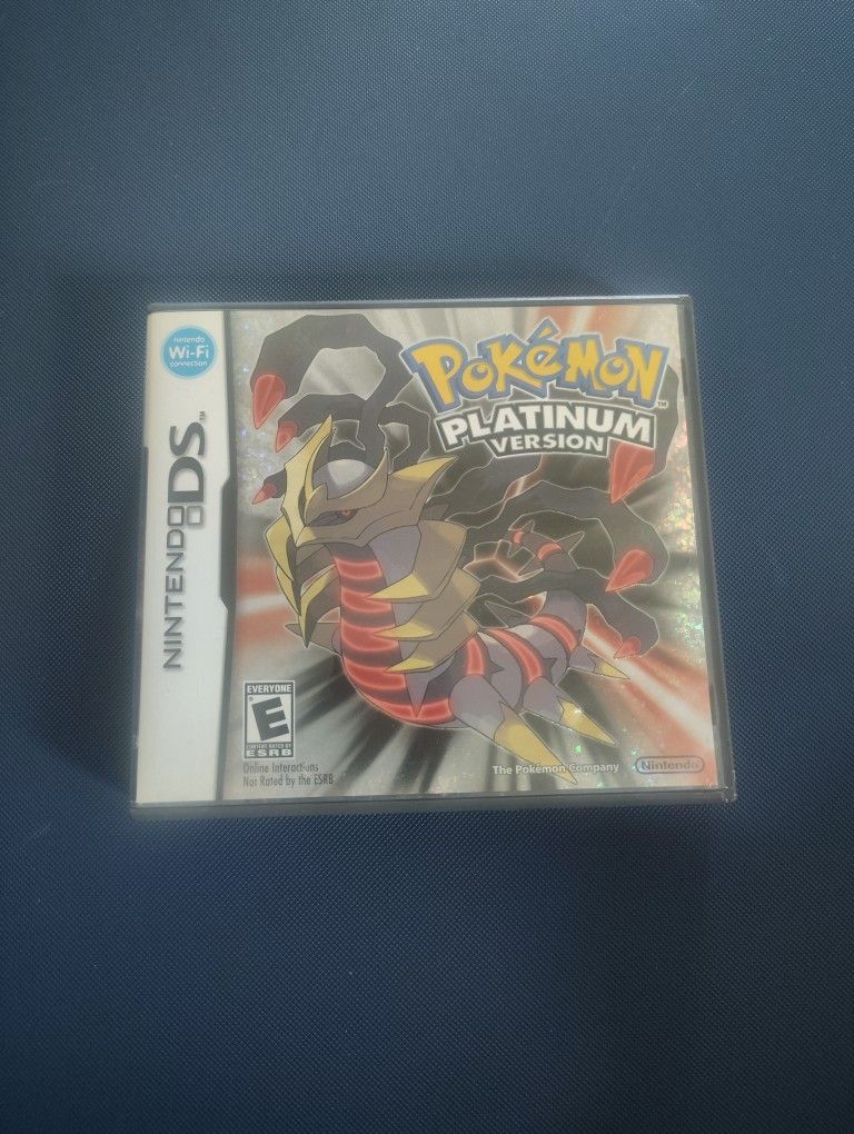 Pokemon Ds Platinum Case Only
