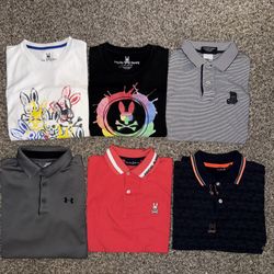 Under Armour / Psycho Bunny Polos 