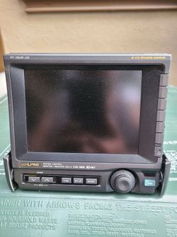 Alpine TFT color Lcd stereo