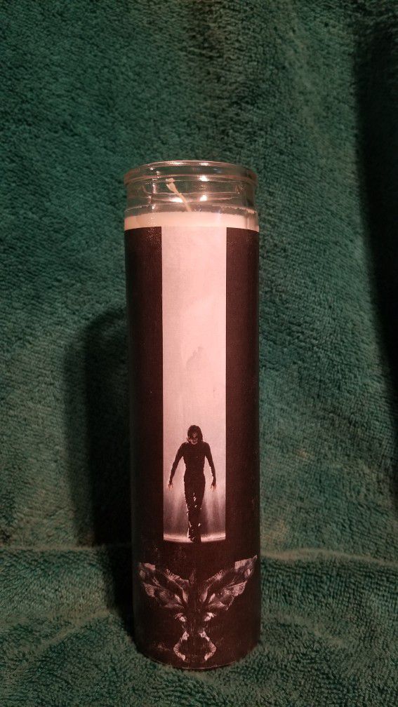 The Crow Brandon Lee Eric Draven Candle