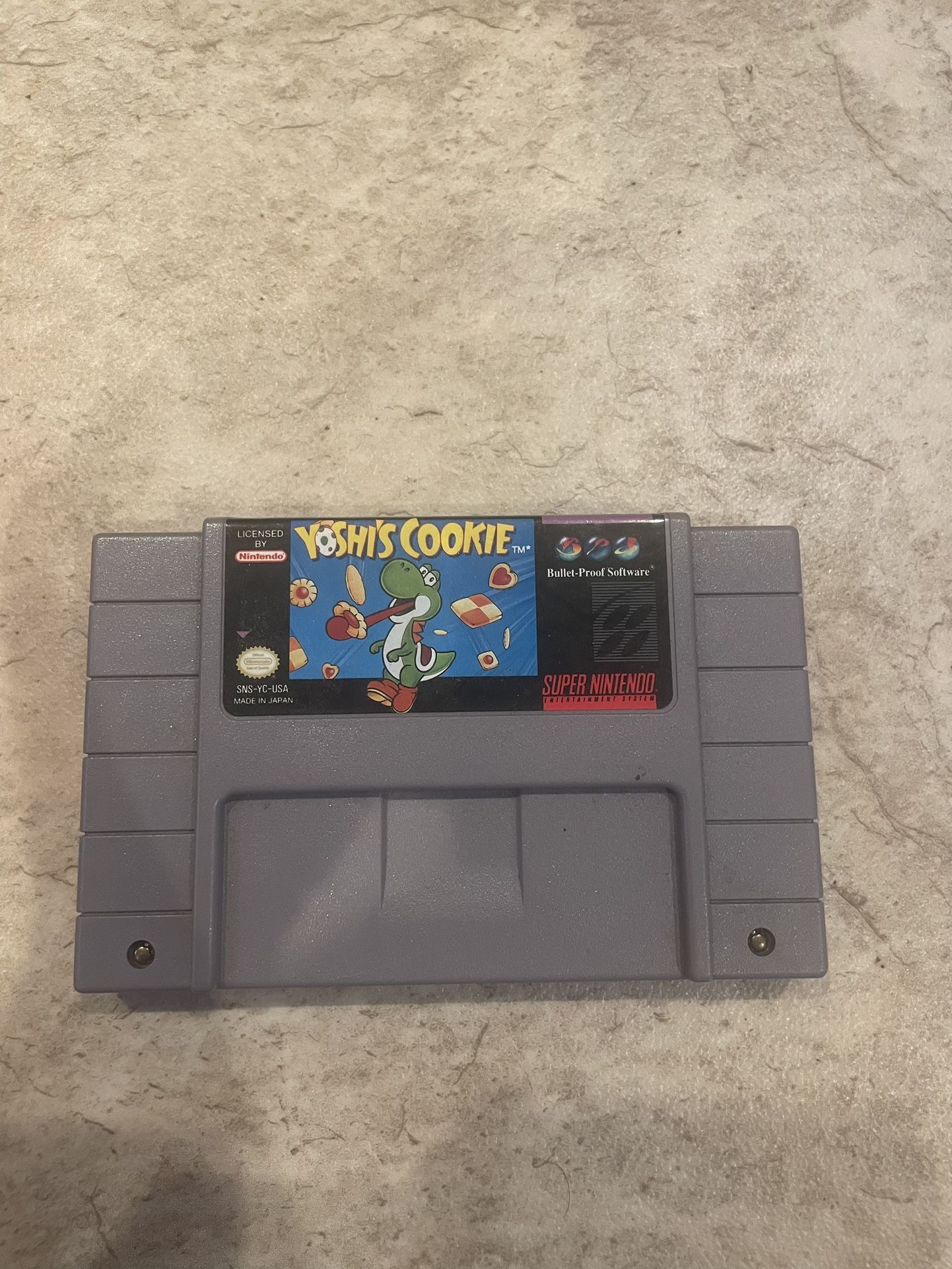 SuperNintendo Yoshis Cookie