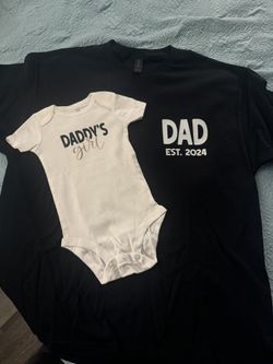 Dad & Baby Onesie Set