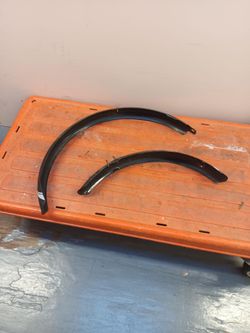 Cruiser bike 26" fenders set matt flat black