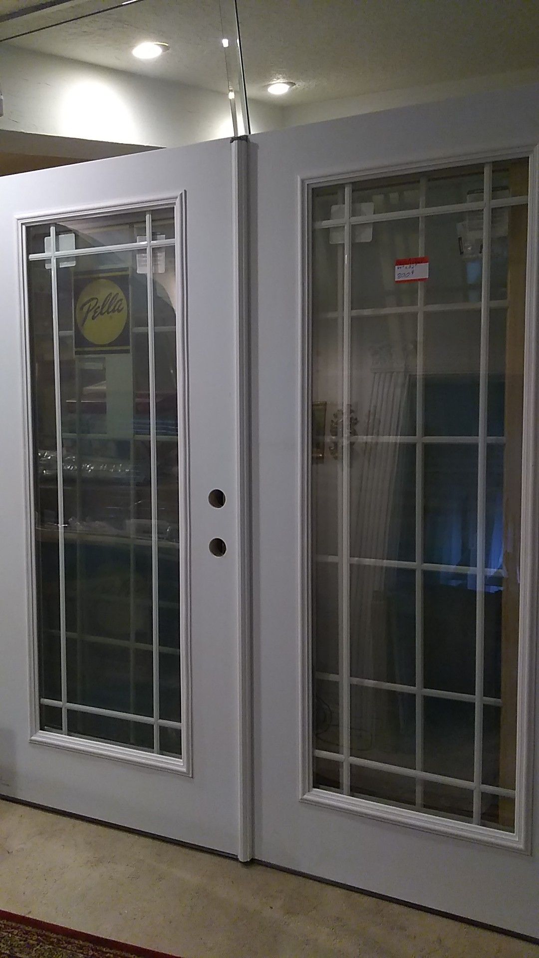 Brand new French doors