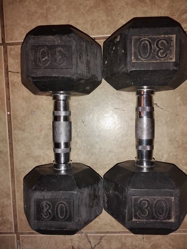 30 Lb Dumbbells