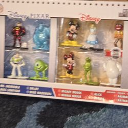 Disney Characters EXCLUSIVE Nano Metalfig Die-Cast Metal 10 Pack Box Set