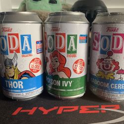 Shared Exclusive Funko Sealed Sodas