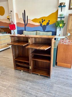 Variety of Vintage Liquor Cabinet / Bar Cart
