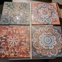 Canvas Prints Wall Art 20x20 inches 4 Pieces
