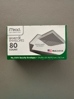 Mead Envelopes (80)