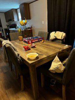 Wood table