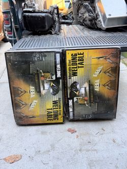 Adjustable Steel Welding Tables – Chicago Electric