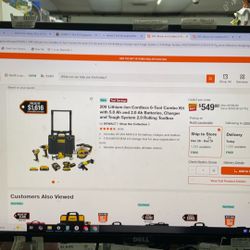 DeWalt Tough System 2.0 6 Tool Combo Set Brand New