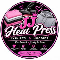 HEAT-PRESSED T-SHIRTS & HOODIES