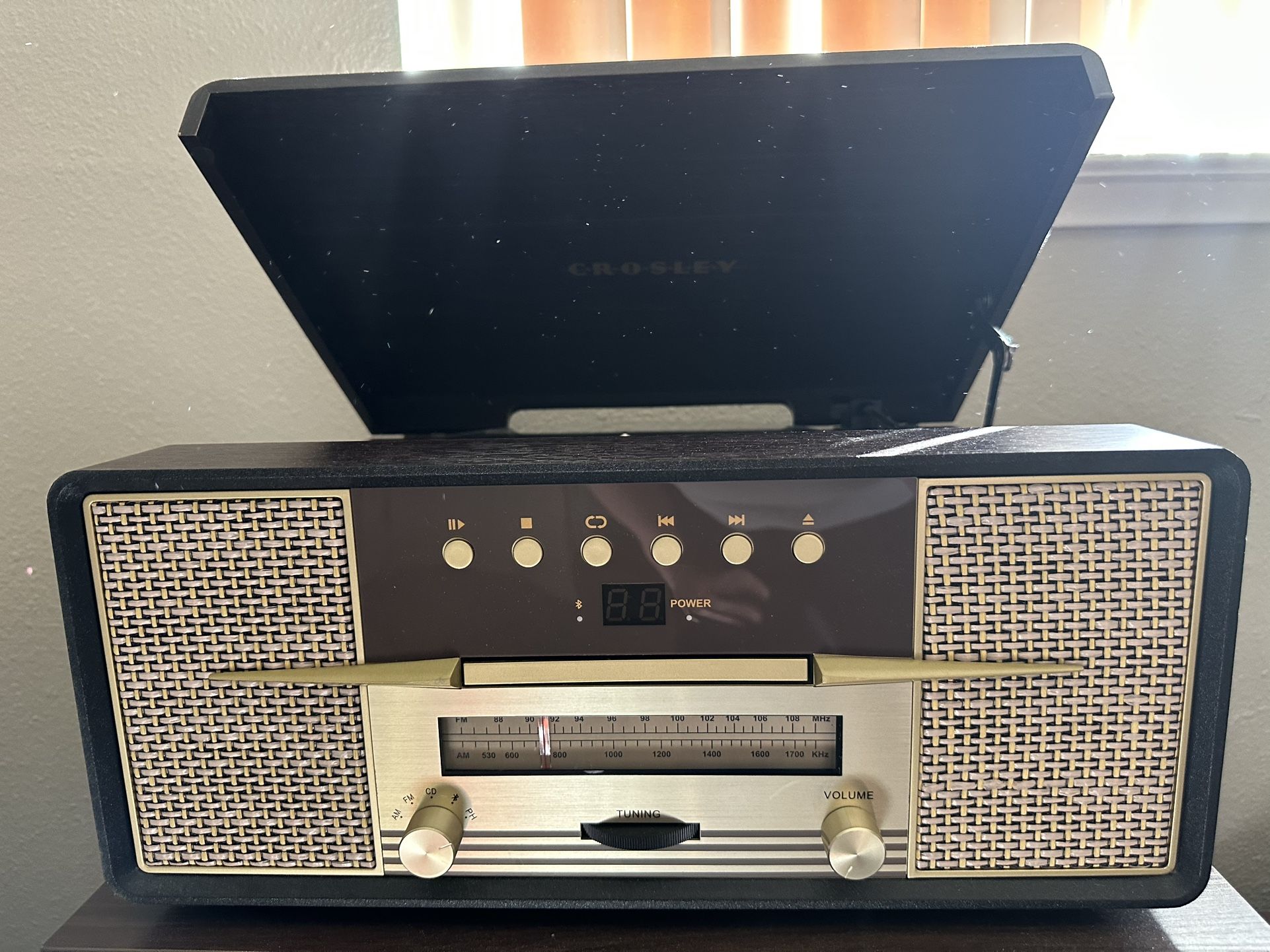Crosley Rhapsody 7-In-1 Record Player