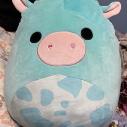 Squishmallow Tuluck The Blue Cow