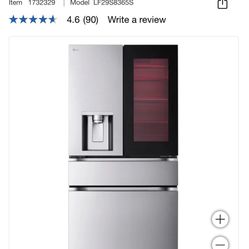 Lg refrigerator instaview