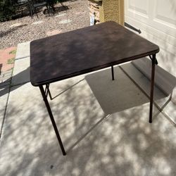 Folding Patio Table 