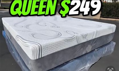 Queen Organic Cool Gel Memory Foamm Matres