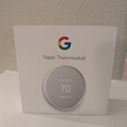 Nest Thermostat (White) - New In Box! 
