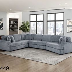 Corduroy Sectional Sofa