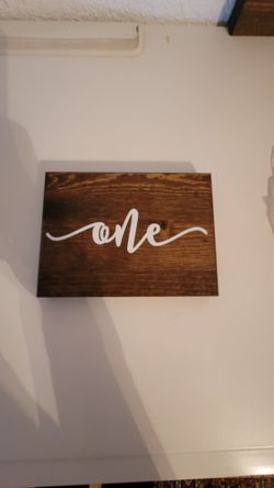 Table Numbers