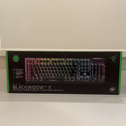 Razer BlackWidow V4 X Mechanical Gaming Keyboard- Brand New