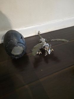 Mega bloks metal ages dragon argentum silver (vintage)