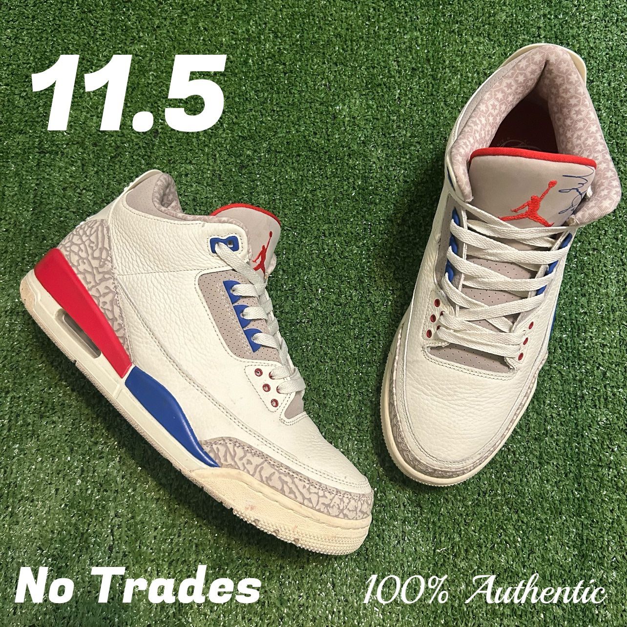 Size 11.5 Air Jordan 3 Retro โInternational Flightโ โ๏ธ