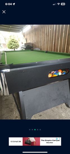 Mid Size Pool Table