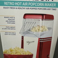 Nostalgia Retro Hot Air Popcorn Maker 
