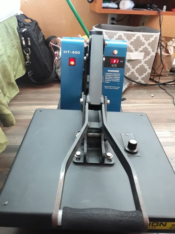 Works perfect Hix HT400P Digital Clamshell Heat Press Machine 15" x