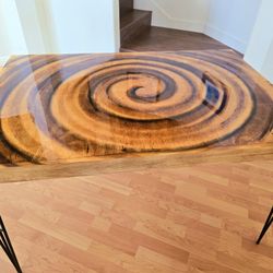 Beautiful Vertigo Swirl Dining Table