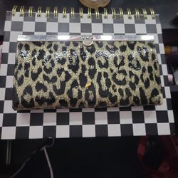 **leopard Print Wallet **