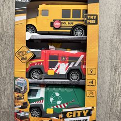 Rugged Racer 3 in One City Vehicles