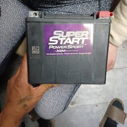 Super Start Power Sport +AGM Battery