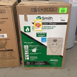 A.O. SMITH TANKLESS WATER HEATER MODEL:GTNO