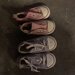 Converse Toddlers Size 8 And 10 