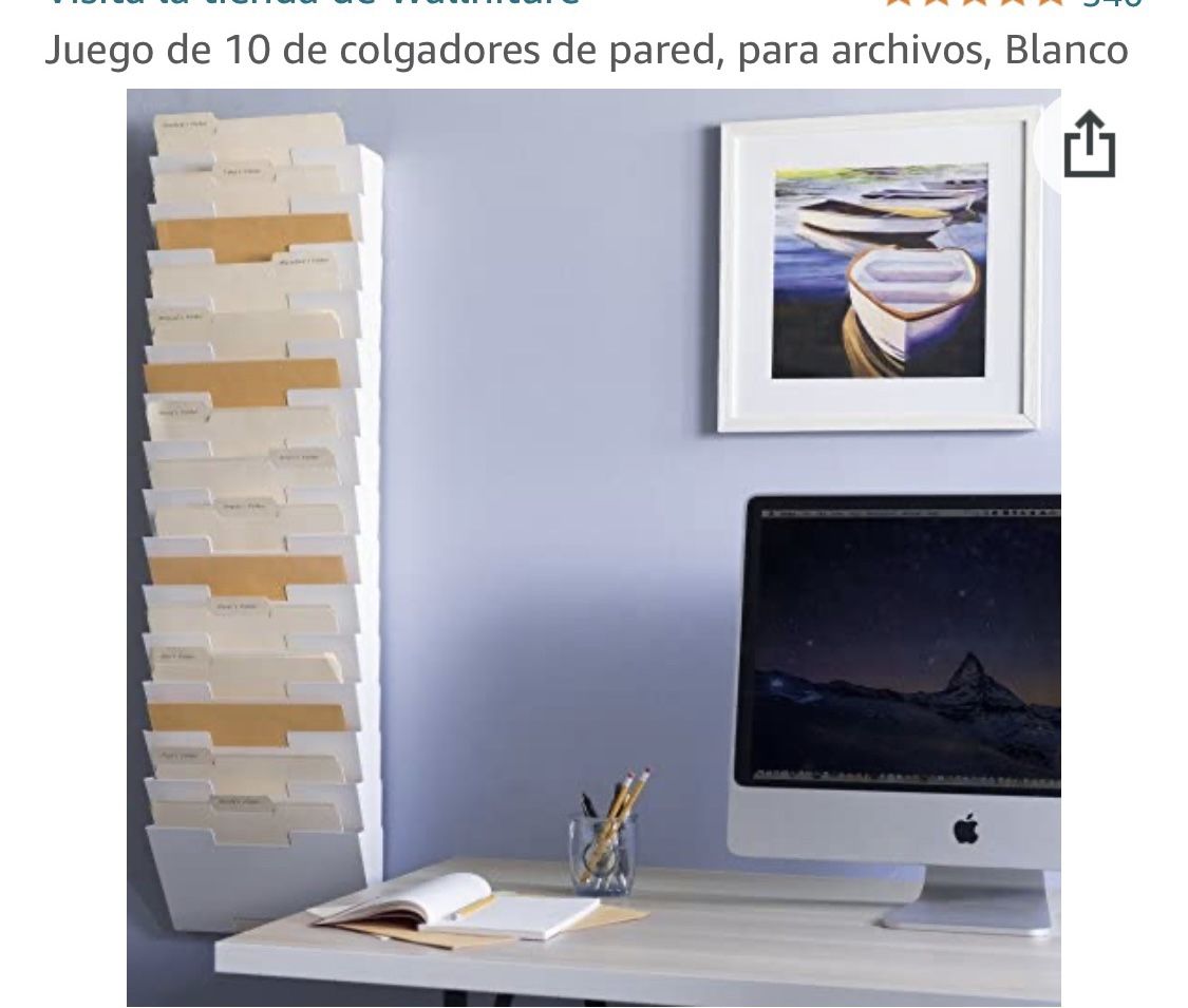 ORGANIZADOR DE PAPELES DE PLÁSTICO