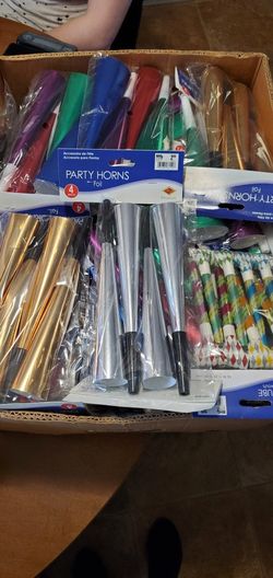 Party Horns. .50 cents ea.
