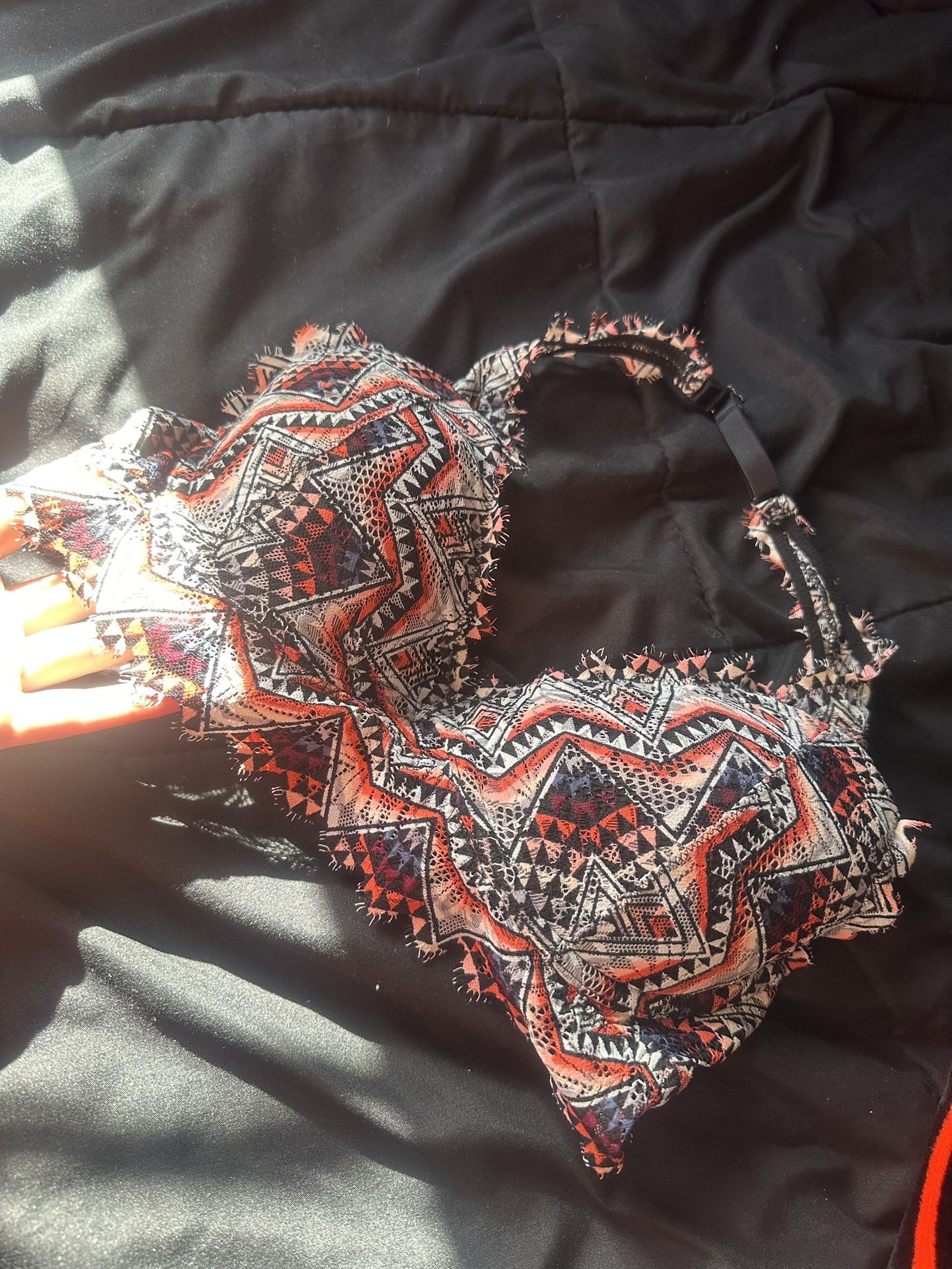 Pink Halter Top Bra