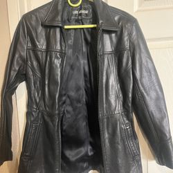 Real Leather Jacket Women’s Size Small