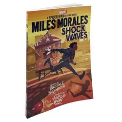 Spiderman- Miles Morales Shock Waves paperback book-New