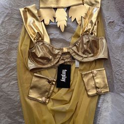XS Golden Goddess Costume 