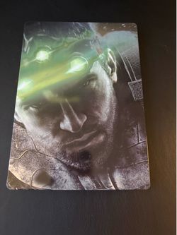 Splinter Cell Blacklist Steelbook Holds any disc!