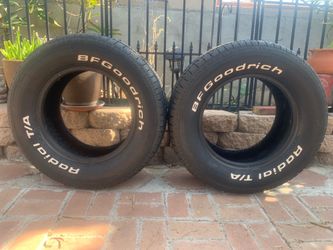BF Goodrich radial T/A tires