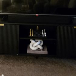 Black TV Stand